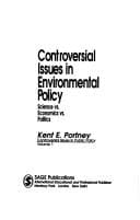 Tapa de Controversial issues in environmental policy