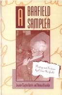 Tapa de A Barfield sampler