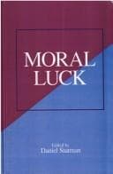 Tapa de Moral luck
