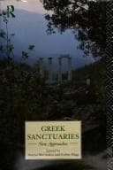 Tapa de Greek Sanctuaries: New Approaches
