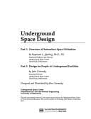 Tapa de Underground space design