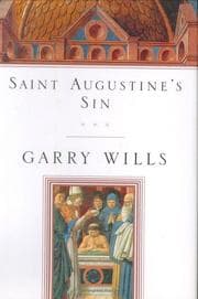 Tapa de Saint Augustine's Sin (Augustine, Confessiones. Bk. 3.)