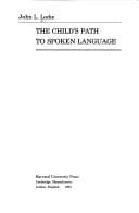 Tapa de The child's path to spoken language