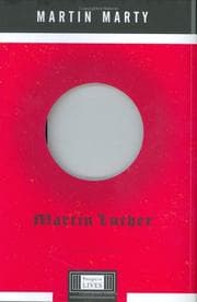 Tapa de Martin Luther