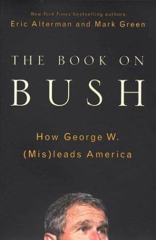 Tapa de The book on Bush