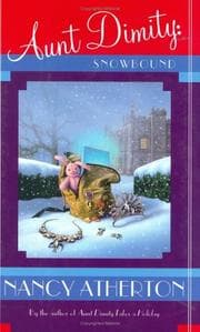 Tapa de Aunt Dimity, snowbound