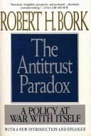 Tapa de The antitrust paradox