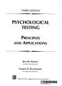 Tapa de Psychological testing
