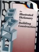 Tapa de Illustrated dictionary for building construction