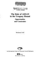 Tapa de The role of ASEAN in the Uruguay Round
