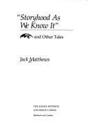 Tapa de Storyhood as we know it and other tales