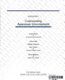 Tapa de Understanding American government