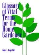 Tapa de Glossary of vital terms for the home gardener
