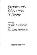 Tapa de Renaissance discourses of desire