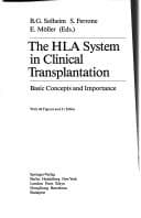 Tapa de The HLA System in Clinical Transplantation: Basic Concepts and Importance