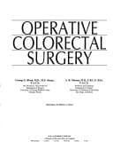 Tapa de Operative colorectal surgery