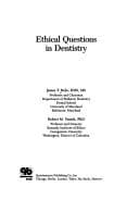 Tapa de Ethical questions in dentistry