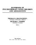 Tapa de Handbook of psychotherapy with children and adolescents