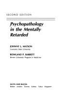 Tapa de Psychopathology in the mentally retarded