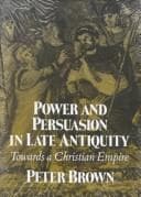 Tapa de Power and persuasion in late antiquity