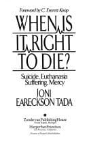 Tapa de When is it right to die?