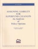 Tapa de Assigning liability for Superfund cleanups