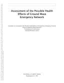 Tapa de Assessment of the possible health effects of Ground Wave Emergency Network
