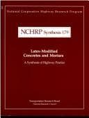 Tapa de Latex-modified concretes and mortars