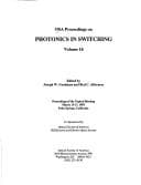 Tapa de OSA proceedings on photonics in switching