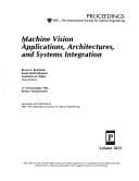 Tapa de Machine Vision Applications, Architectures, and Systems Integration