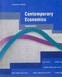 Tapa de Contemporary economics