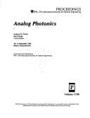 Tapa de Analog Photonics