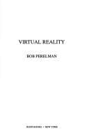 Tapa de Virtual reality