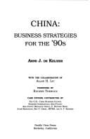 Tapa de China-- business strategies for the '90s