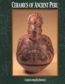 Tapa de Ceramics of ancient Peru