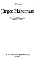 Tapa de Jürgen Habermas