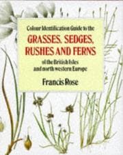 Tapa de Colour Identification Guide to the Grasses, Sedges, Rushes and Ferns of the British Isles and North-Western Europe