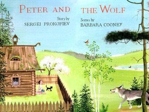 Tapa de Peter and the wolf