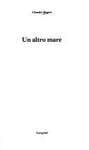 Tapa de Un altro mare