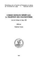 Tapa de Lyrique romane médiévale