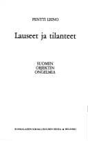 Tapa de Lauseet ja tilanteet