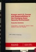 Tapa de Korean and U.S. forces and responsibilities in the changing Asian security environment