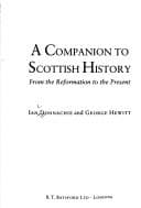 Tapa de A companion to Scottish history