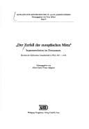 Tapa de Der Zerfall der europäischen Mitte