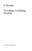 Tapa de Vervolging, vernietiging, literatuur