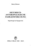 Tapa de Historisch-anthropologische Familienforschung