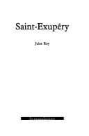 Tapa de Saint-Exupéry