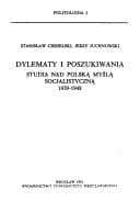 Tapa de Dylematy i poszukiwania