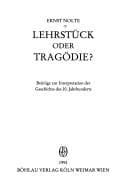 Tapa de Lehrstück oder Tragödie?