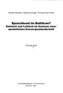 Tapa de Sprachbund im Baltikum?